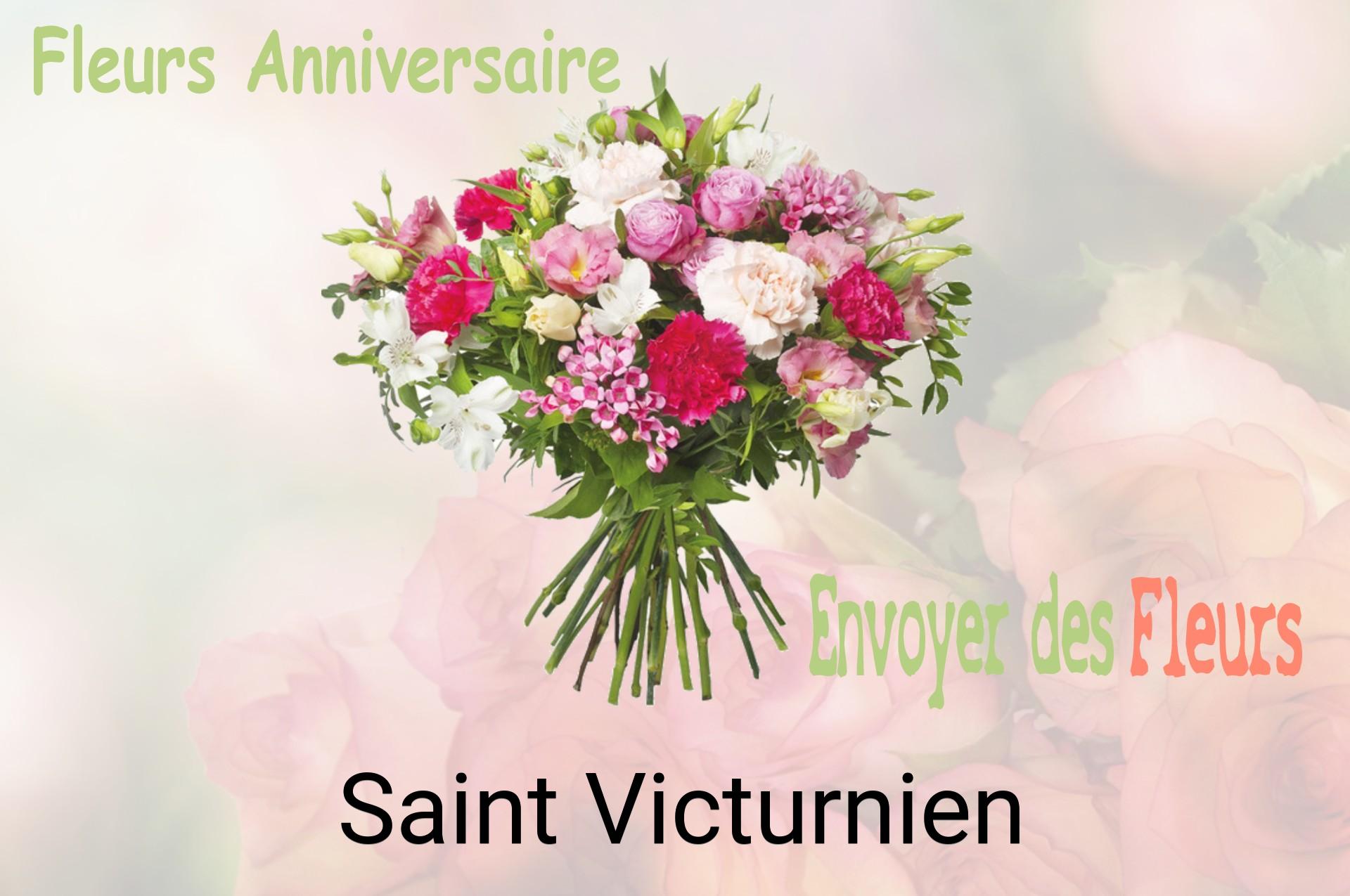 Bouquet de fleurs d’anniversaire livré à Saint-Victurnien